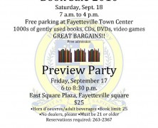Haas Hall Hosts Book Sale
