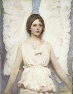 Abbott Handerson Thayer Angel, 1887 Oil on canvas Gift of John Gellatly Smithsonian American Art Museum, Washington, DC Image courtesy of Newark Museum, Newark, NJ