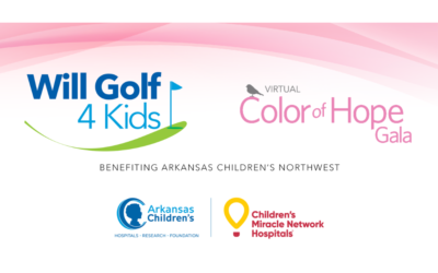 Will Golf 4 Kids Tournament: Aug. 4-5, 2022 and Virtual Color of Hope Gala: Aug. 6, 2022